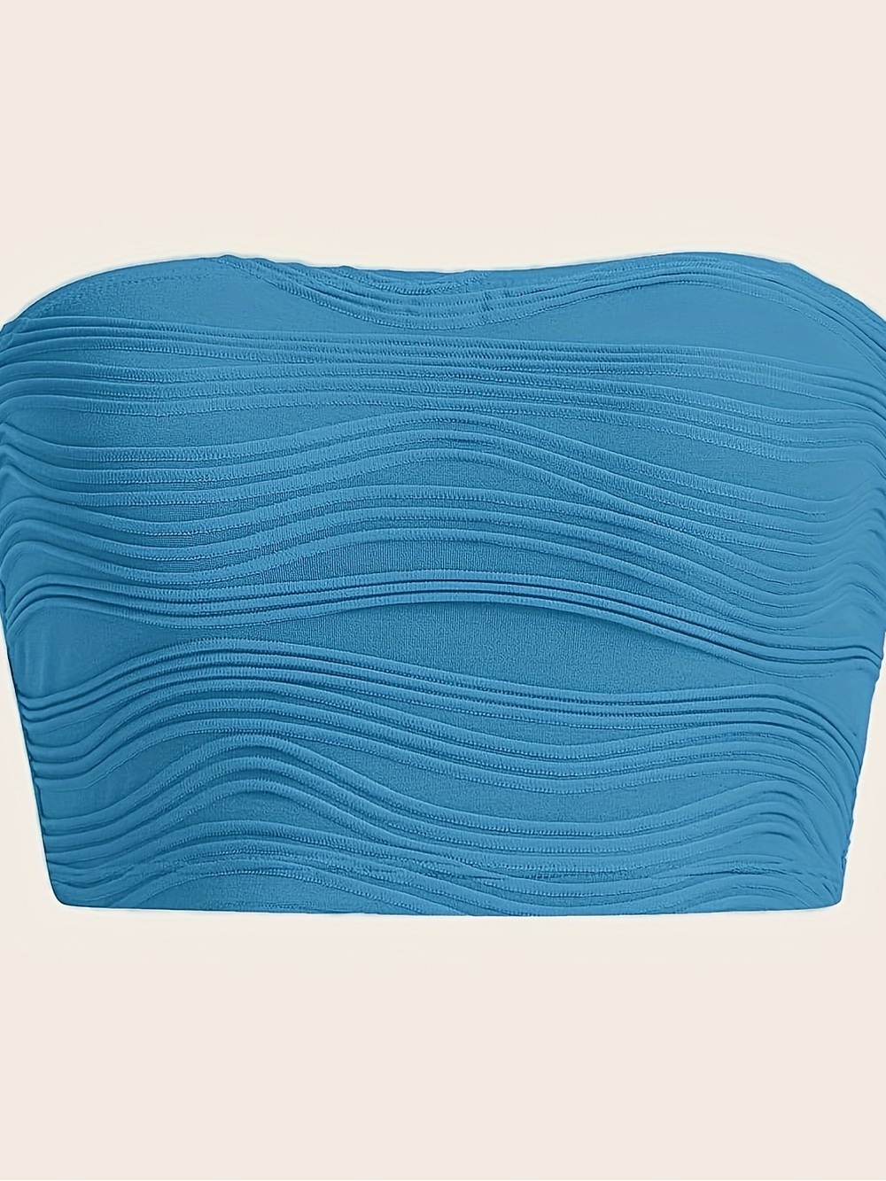 (3 for 15) Blue Strapless Tube Top